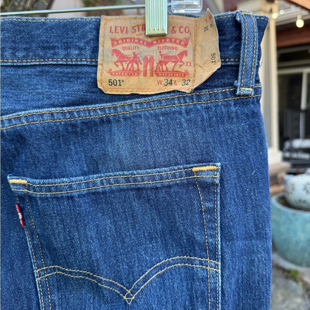 Levi's Men's Blue Jeans pair 1